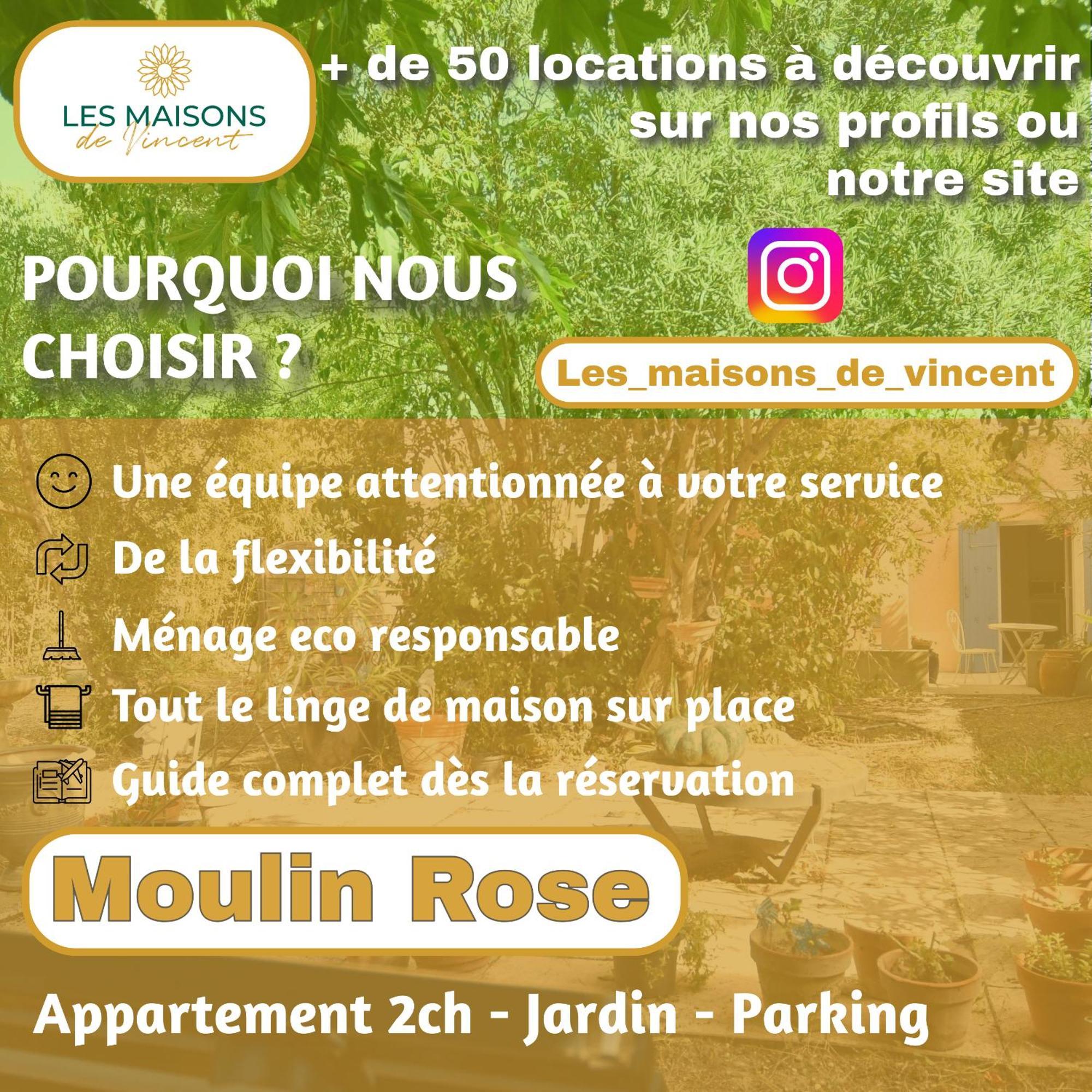 Moulin Rose, Parking - Jardin Leilighet Arles Eksteriør bilde